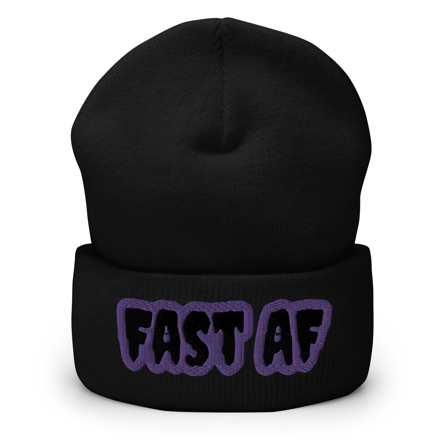 Fast AF Embroidered Logo Beanie