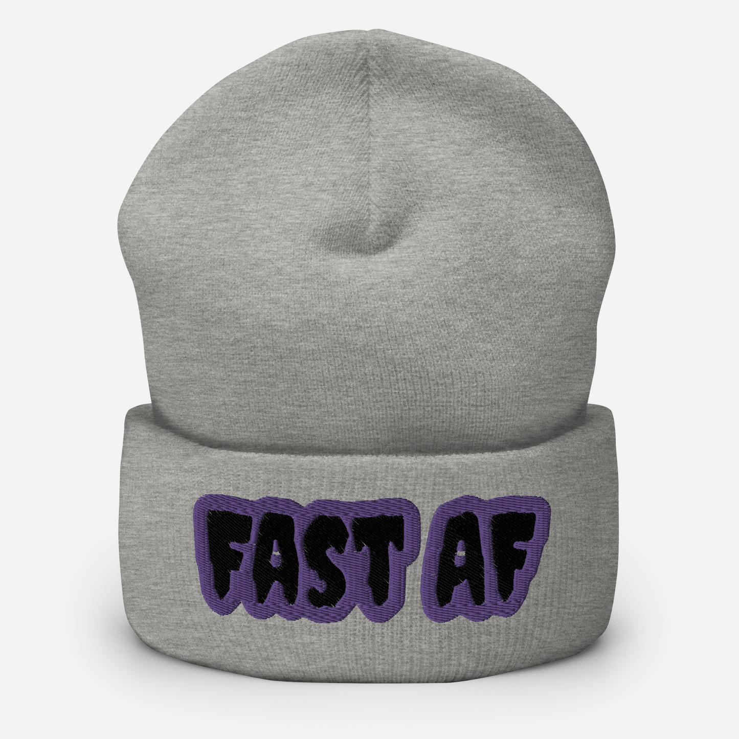 Fast AF Embroidered Logo Beanie