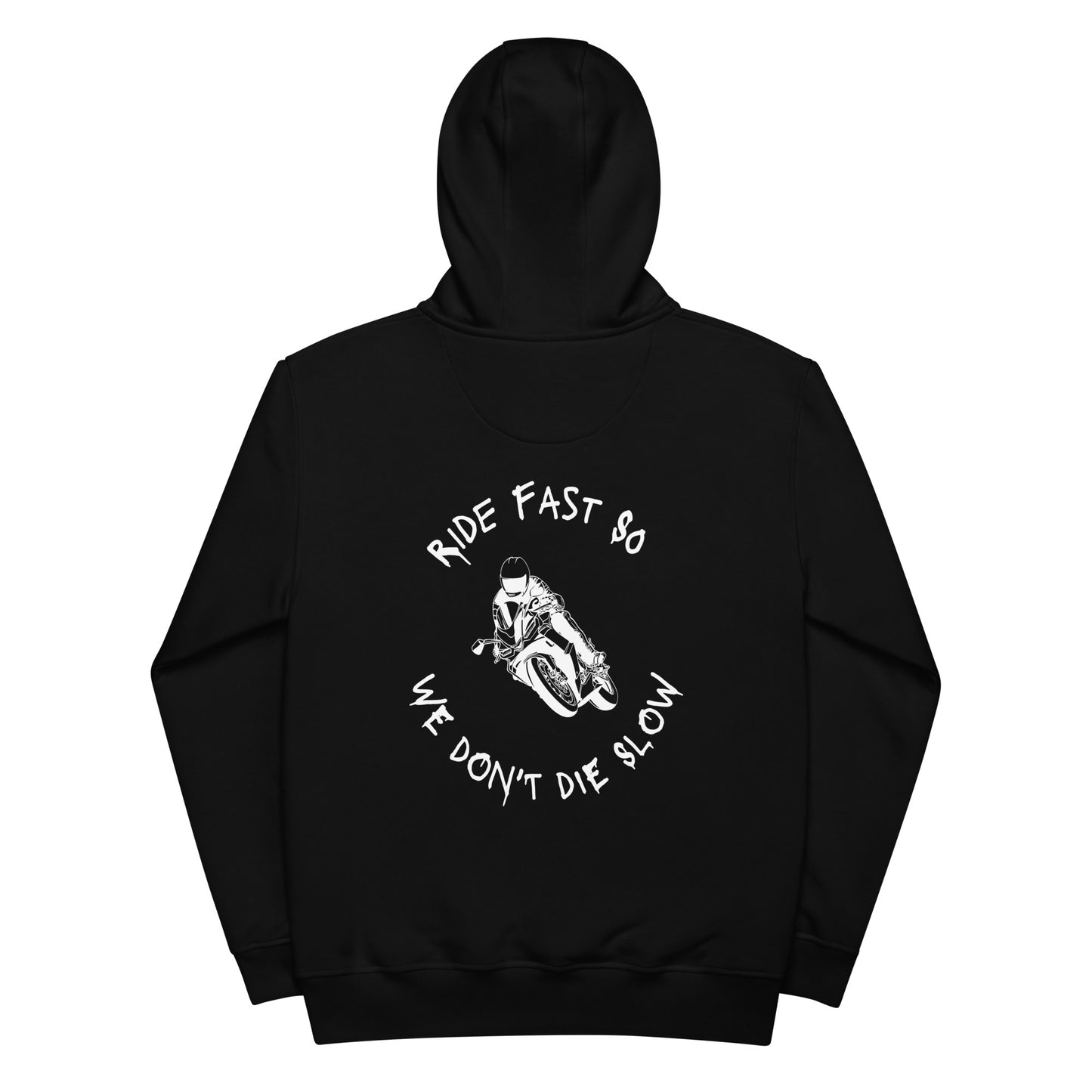 "No time to die" Premium Hoodie (Back View)